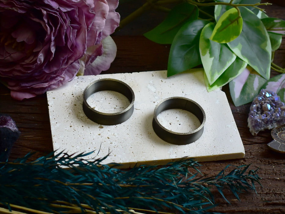 Ear Tunnels 10-100mm Bronze | Pair |Ultra Light Thin-wall Ear Plugs | Gauge Earrings | Gauged Plugs