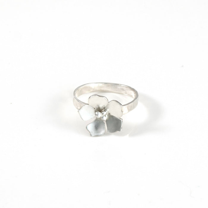 Bloomlette Sterling Silver Flower Rings