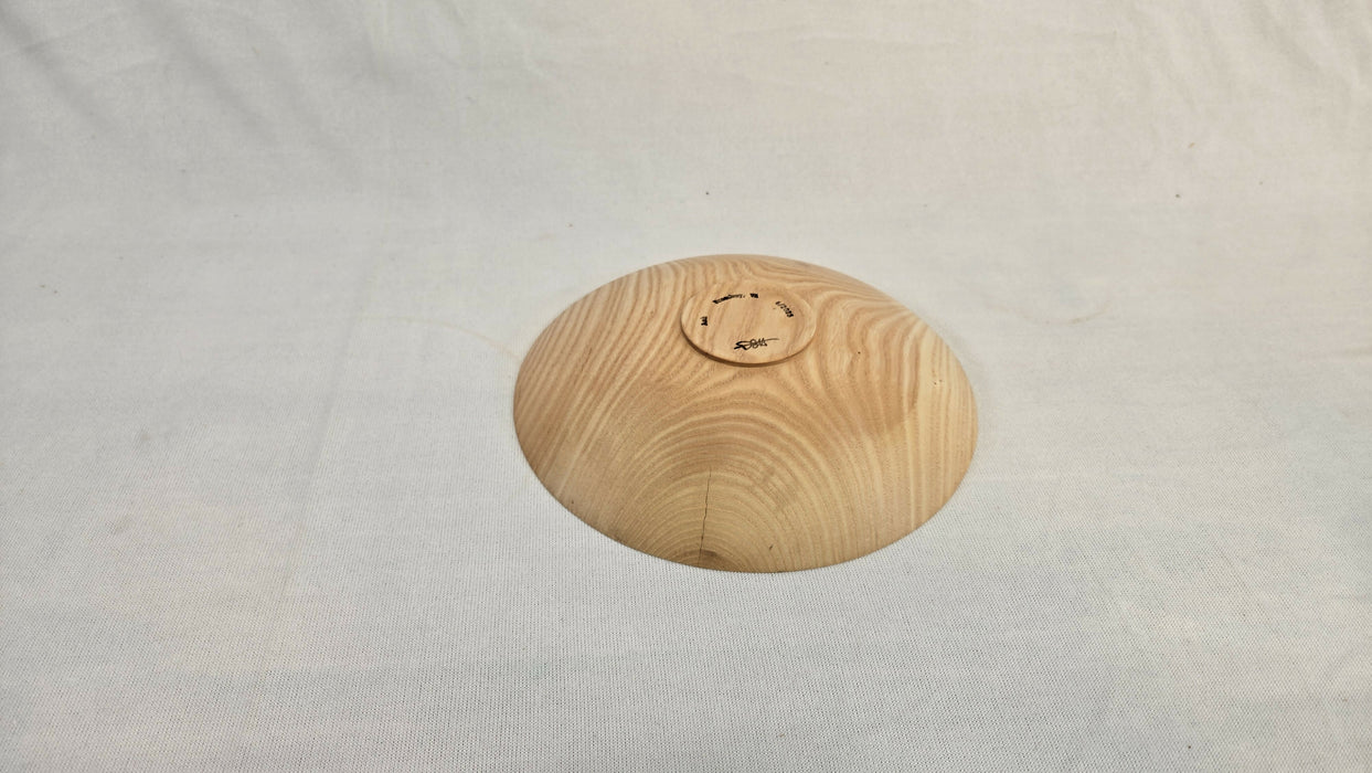 Ash Bowl 8-1/8" Hand Turned
