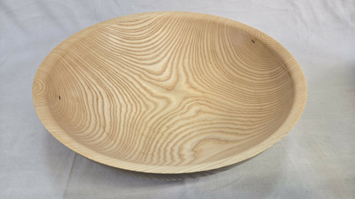 Ash Bowl 13-1/4" Hand Turned