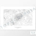 Mountain print of Mount Monadnock, New Hampshire with a topographic map. Black contour lines on a white background.