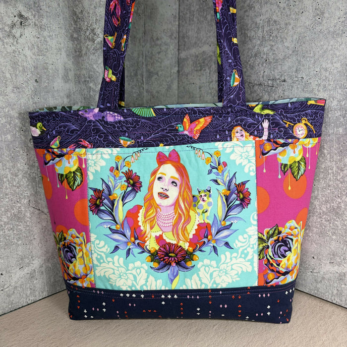 Curiouser and Curiouser Tote - Alice
