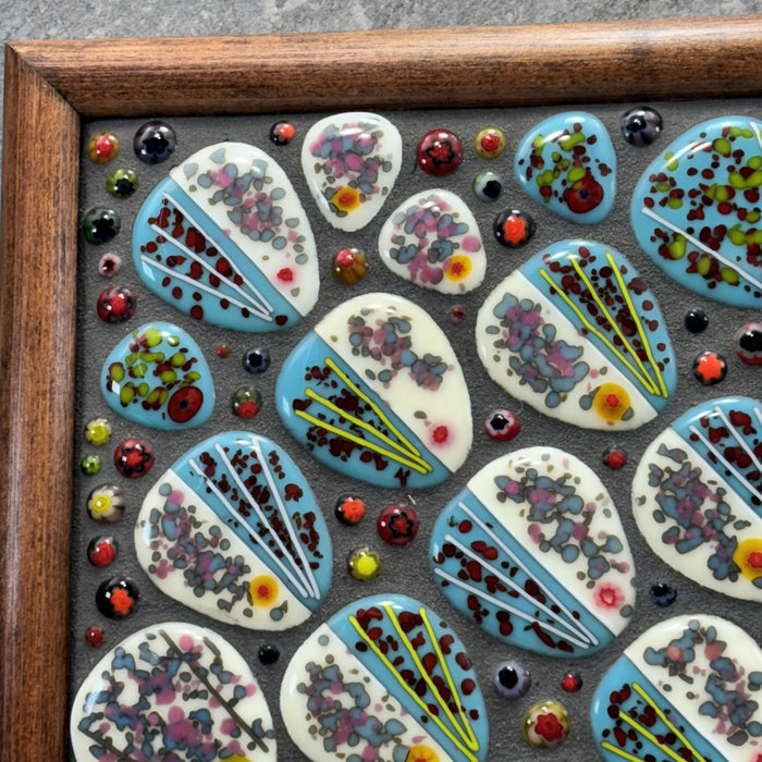 Fused Glass Mosaic - “Take your Pick”