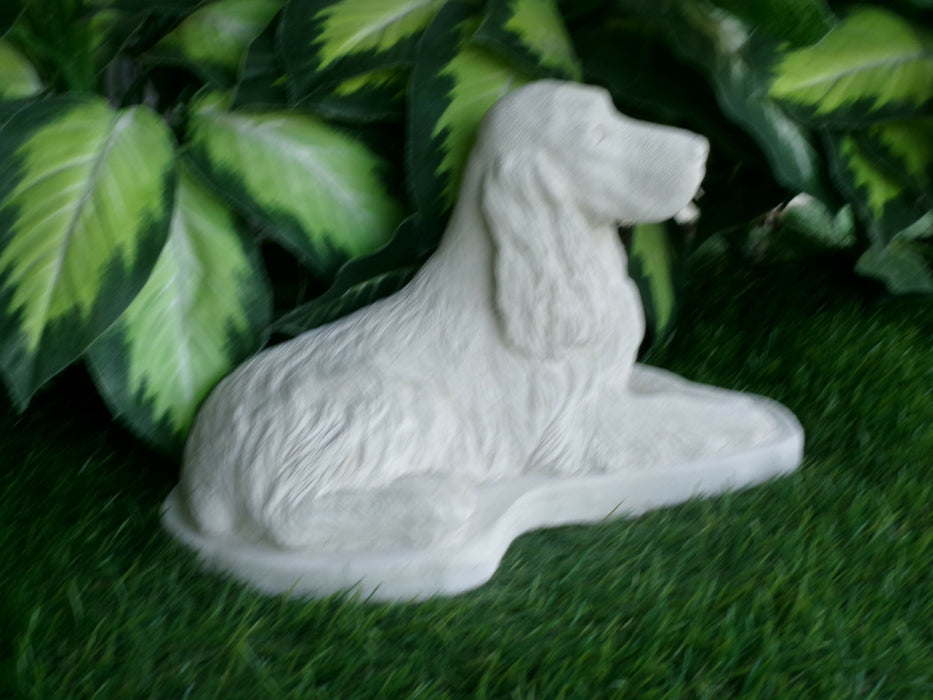 Springer Spaniel Concrete Statue 5.5x10.5x7" High