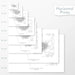 All sizes of horizontal prints for Olympic National Park poster with topographic map.