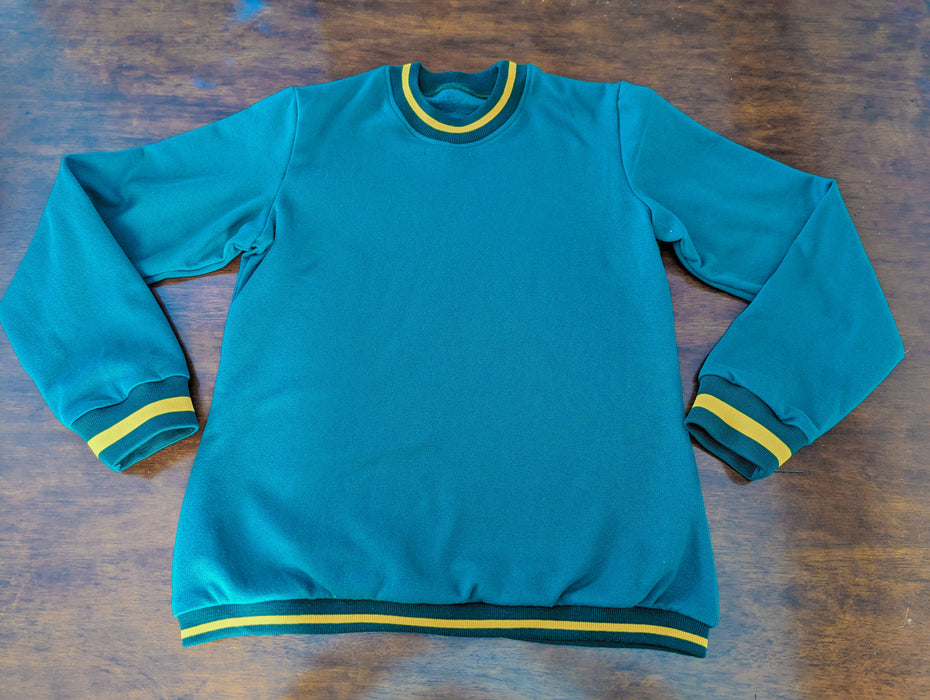 Basic sweatshirt fleece crewneck, ready for printing