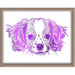 Cavalier King Charles Puppy Foiled Print (Pixel) Posters, Prints, & Visual Artwork JoyousJoyfulJoyness 