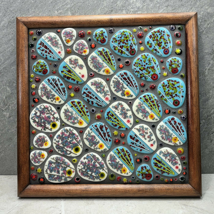Fused Glass Mosaic - “Take your Pick”