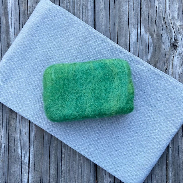 Wool Felted Soap Bars