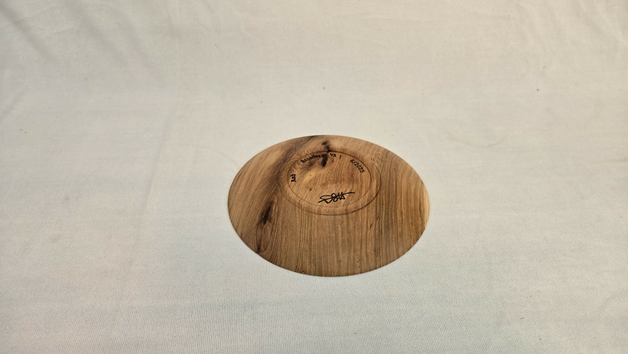 Ash Bowl 7-3/8" Hand Turned