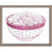 Bowl of Rice Foiled Print Posters, Prints, & Visual Artwork JoyousJoyfulJoyness 