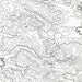 Close up of Rocky Mountain National Park decorative map.