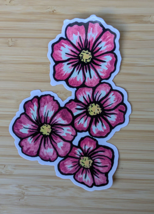 Cosmo Flower Sticker