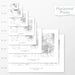 All sizes of horizontal prints for Saguaro National Park poster with topographic map.