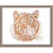 Tiger Foiled Print Posters, Prints, & Visual Artwork JoyousJoyfulJoyness 