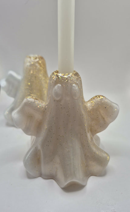 Halloween Ghost Candleholders - Set of 2