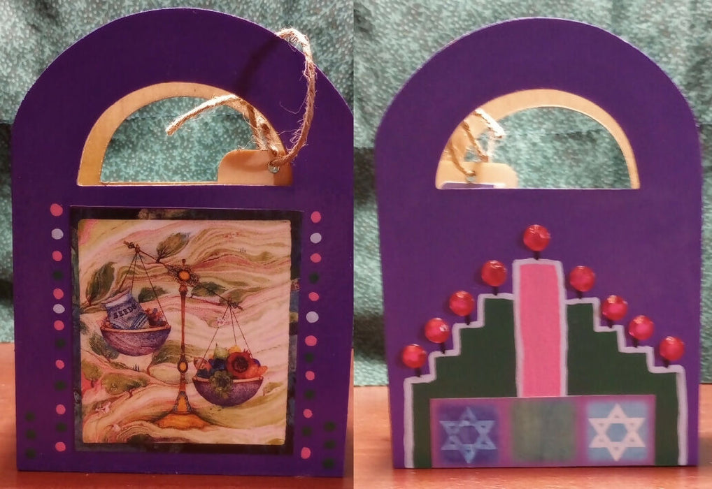 Reusable Small Wooden Gift "Bags"