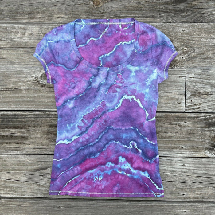 Ice Dyed Women's Shirt (size XS)