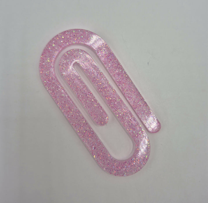 Pink Paperclip Bookmark