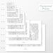 Available sizes for Vail Ski Resort, Colorado topographic maps. 5x7, 8x10, 11x14, 16x20, 18x24, 24x36, and 27x40 posters shown. as black and white prints on a gray background.