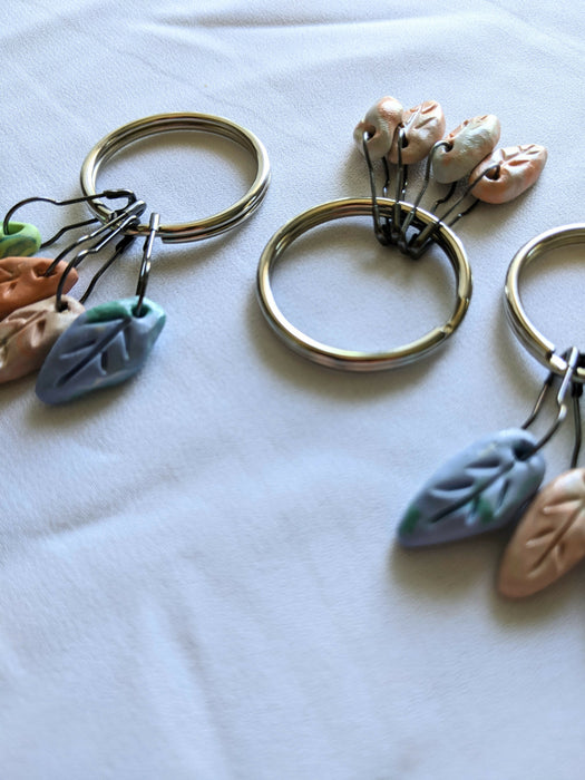 Leaf Stitch Markers (Set of 4)