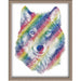 Wolf Foiled Print Posters, Prints, & Visual Artwork JoyousJoyfulJoyness 