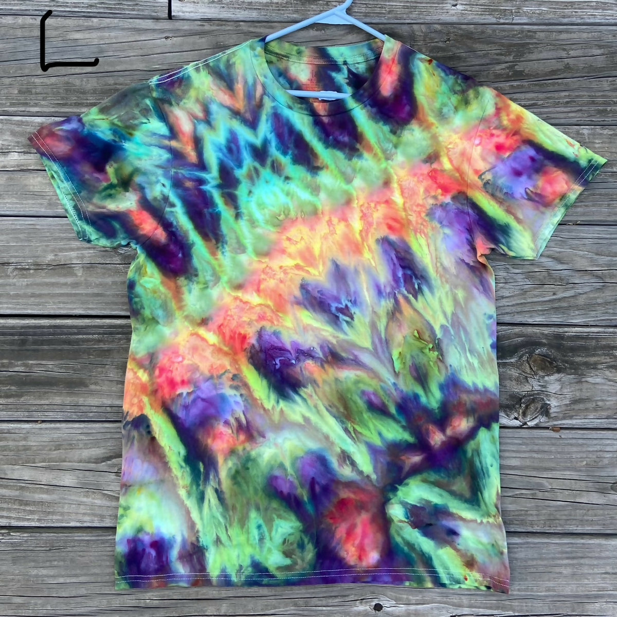 Tie Dying Ice Tie Dye Sweatshirt Ice Dyed Tie-dye T-shirt