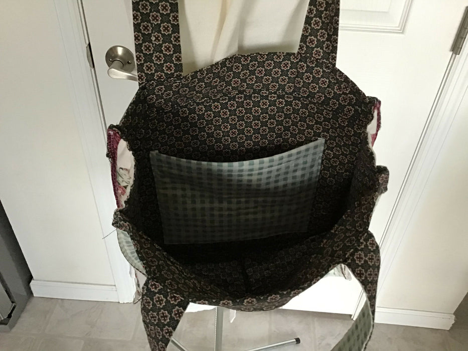 Upcycled market bag or library book bag