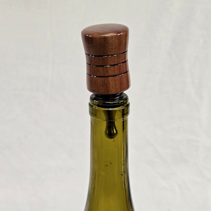 Bottle Stopper - Stainless Steel - Abstract Shapes