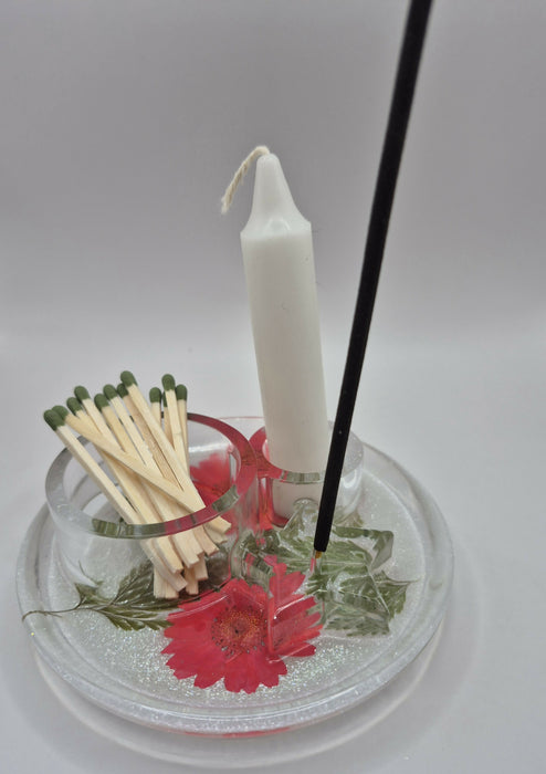 Floral Incense Holder