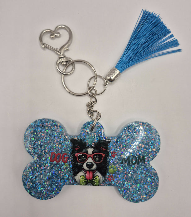 Dog Mom Keychain
