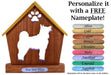 AKITA Personalized Dog Memorial | Doghouse LED Tealight - DogPound Creations