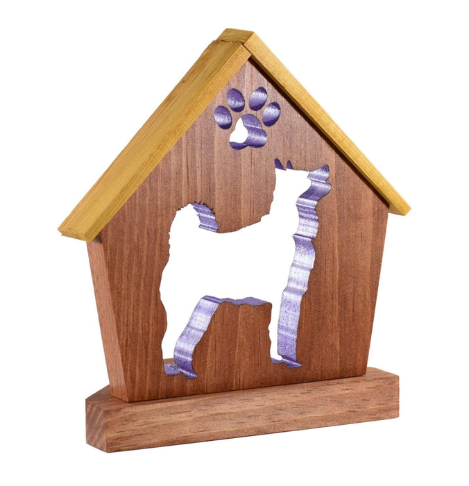 AKITA Personalized Dog Memorial | Doghouse LED Tealight - DogPound Creations