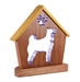AKITA Personalized Dog Memorial | Doghouse LED Tealight - DogPound Creations