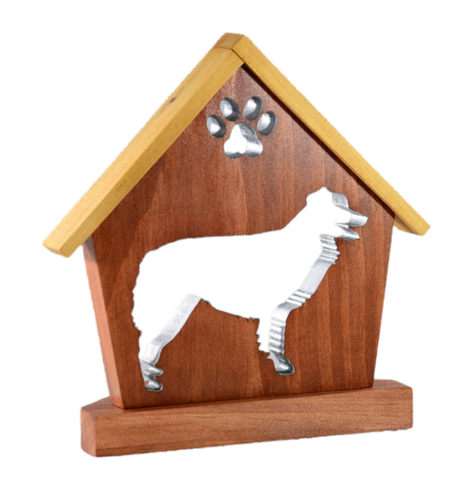 AUSTRALIAN SHEPHERD Personalized Dog Memorial Gift | Doghouse LED Tealight - DogPound Creations