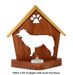 AUSTRALIAN SHEPHERD Personalized Dog Memorial Gift | Doghouse LED Tealight - DogPound Creations