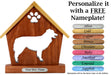 AUSTRALIAN SHEPHERD Personalized Dog Memorial Gift | Doghouse LED Tealight - DogPound Creations