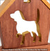 BEAGLE Personalized Dog Memorial Gift | Doghouse LED Tealight - DogPound Creations