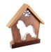 BICHON FRISE Personalized Dog Memorial Gift | Doghouse LED Tealight - DogPound Creations