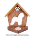 BICHON FRISE Personalized Dog Memorial Gift | Doghouse LED Tealight - DogPound Creations