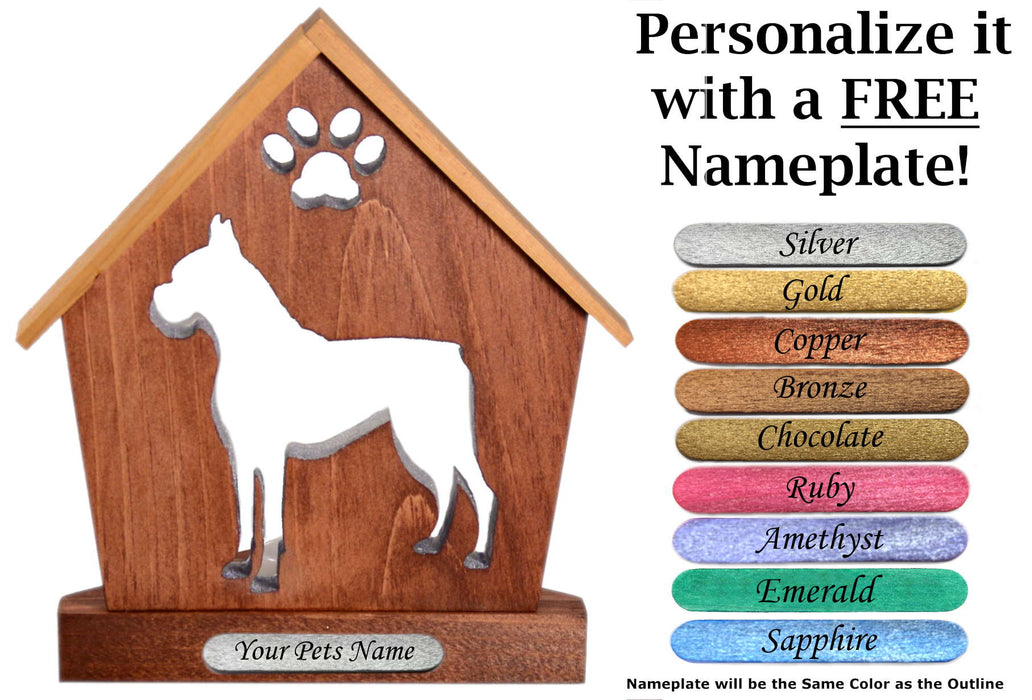 BOXER Personalized Dog Memorial Gift | Doghouse LED Tealight - DogPound Creations