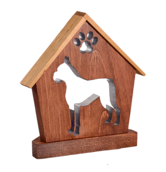 BOXER Personalized Dog Memorial Gift | Doghouse LED Tealight - DogPound Creations