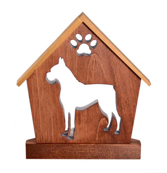 BOXER Personalized Dog Memorial Gift | Doghouse LED Tealight - DogPound Creations
