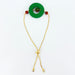 Bracelets Beaded Circle Adjustable Chain Bracelet