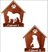 BULLDOG Personalized Dog Memorial Gift | Doghouse LED Tealight - DogPound Creations