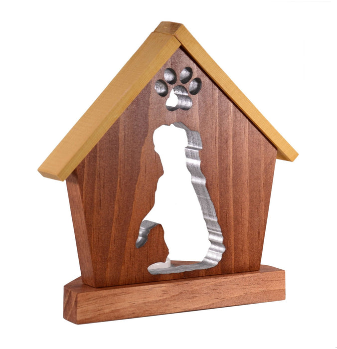 BULLDOG Personalized Dog Memorial Gift | Doghouse LED Tealight - DogPound Creations