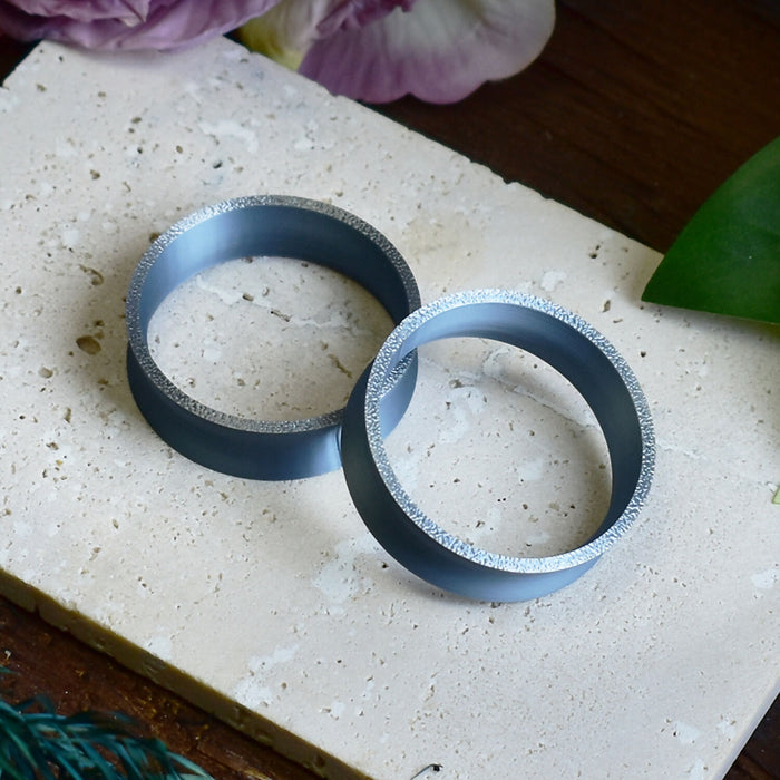 Ear Tunnels 10-100mm Silver | Pair |Ultra Light Thin-wall Ear Plugs | Gauge Earrings | Gauged Plugs