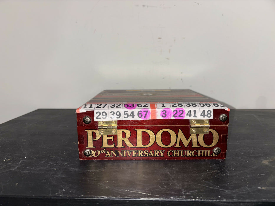 Bingo Box, Bingo Dabber Holder, Upcycled Cigar Box, Lucky Bingo Box, Bingo Lover Gift, Solid Wood, Unique Bingo Box with Handle,