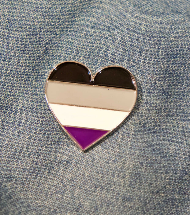 Pride Heart Enamel Pin