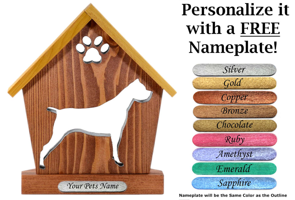 CANE CORSO Personalized Dog Memorial Gift | Doghouse LED Tealight - DogPound Creations